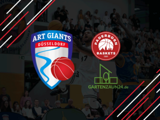 ART Giants Düsseldorf - Gartenzaun24 Baskets Paderborn